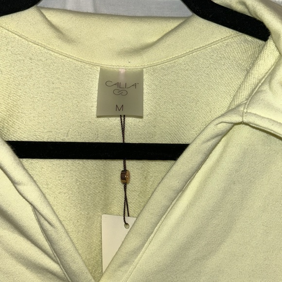 Calia everyday French terry lemon sorbet sweatshirt - Picture 2 of 7